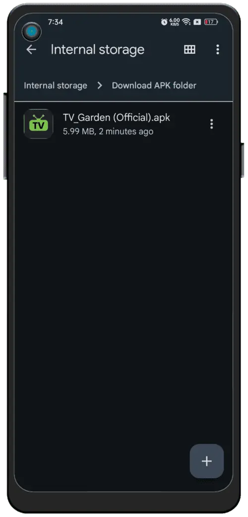 Vind die APK-lêer